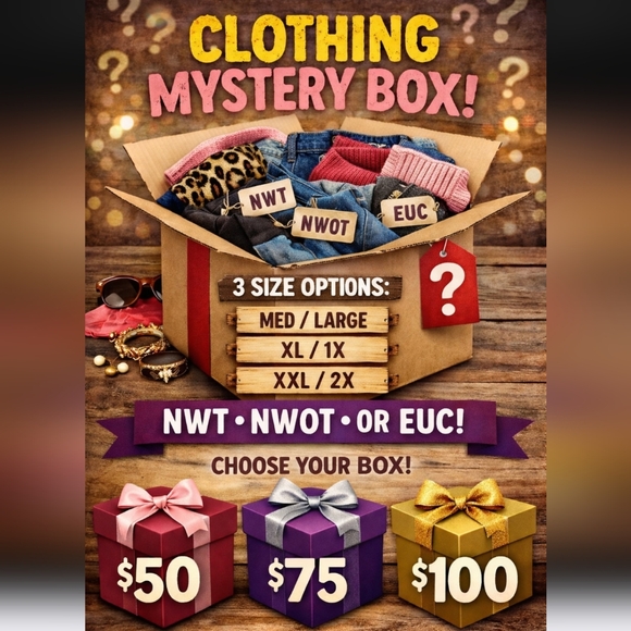 Tops - Mystery Clothing Box and Accessories